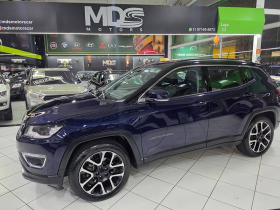 JEEP COMPASS 2.0 16V FLEX LIMITED AUTOMÁTICO JEEP COMPASS 2.0 16V FLEX LIMITED AUTOMÁTICO